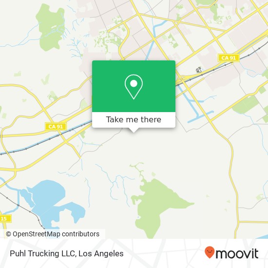 Puhl Trucking LLC map