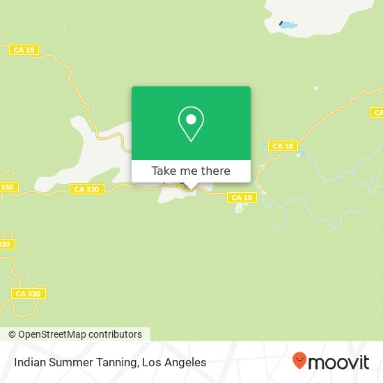 Indian Summer Tanning map