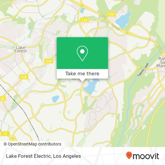 Mapa de Lake Forest Electric