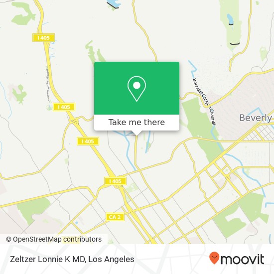 Zeltzer Lonnie K MD map
