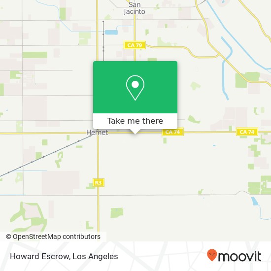 Howard Escrow map