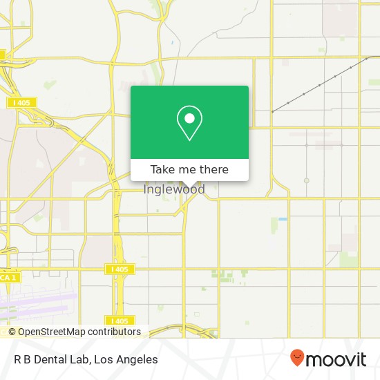 Mapa de R B Dental Lab