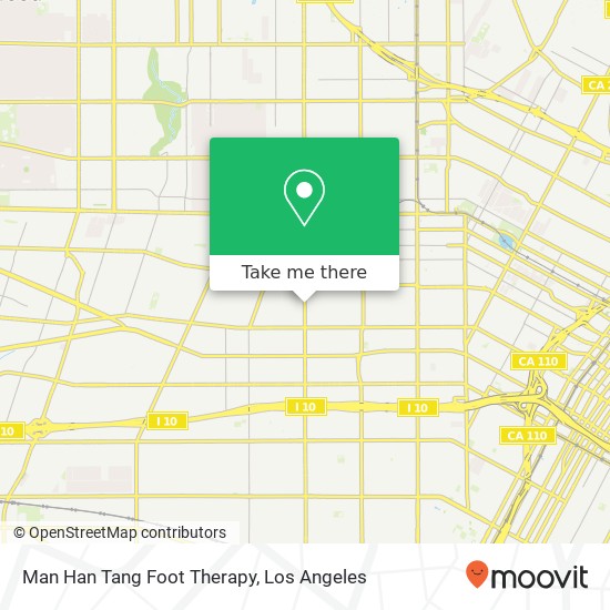 Mapa de Man Han Tang Foot Therapy