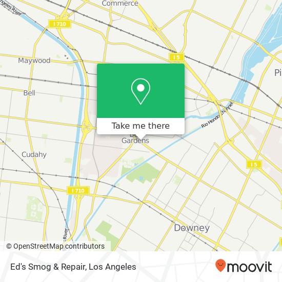 Ed's Smog & Repair map