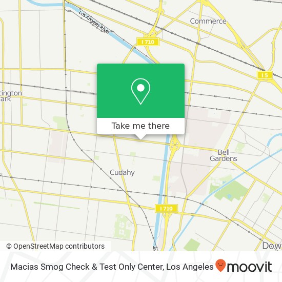 Macias Smog Check & Test Only Center map