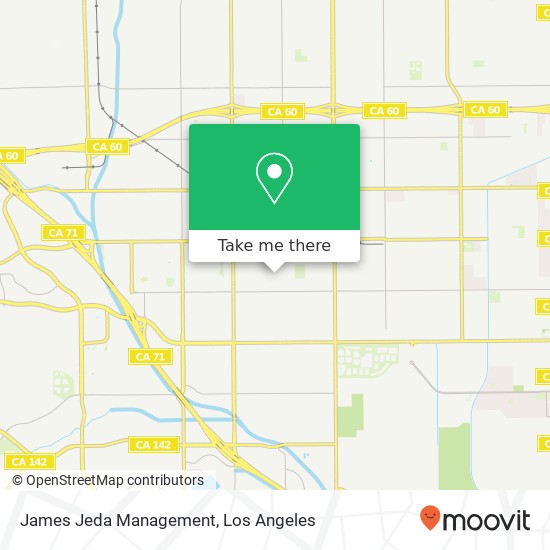 Mapa de James Jeda Management