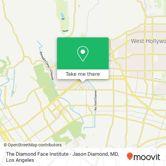 The Diamond Face Institute - Jason Diamond, MD map