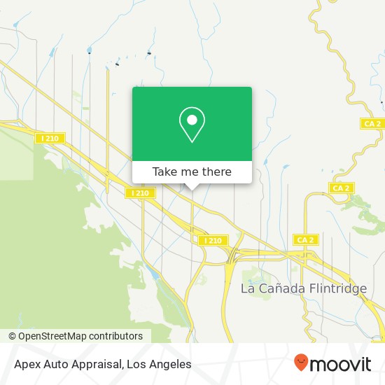 Apex Auto Appraisal map
