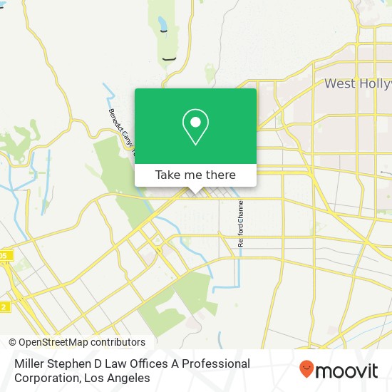 Miller Stephen D Law Offices A Professional Corporation map