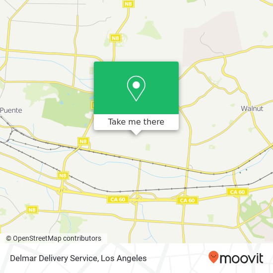 Delmar Delivery Service map