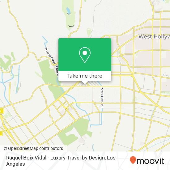 Mapa de Raquel Boix Vidal - Luxury Travel by Design