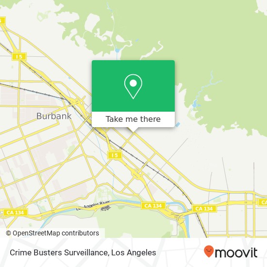Crime Busters Surveillance map