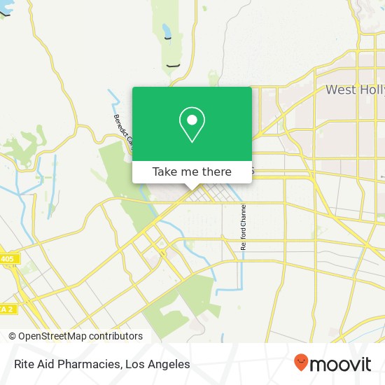 Rite Aid Pharmacies map