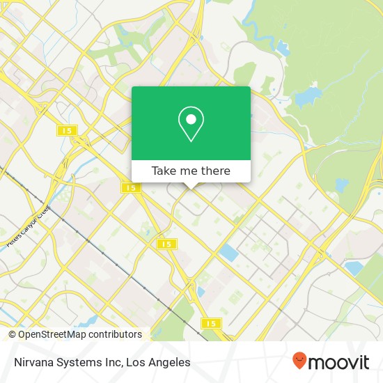 Mapa de Nirvana Systems Inc