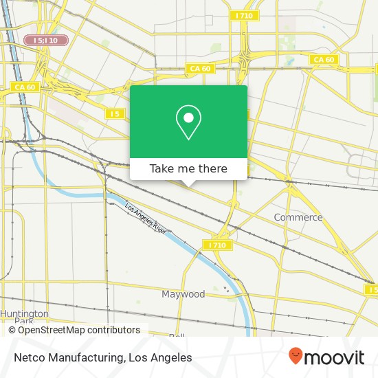 Mapa de Netco Manufacturing