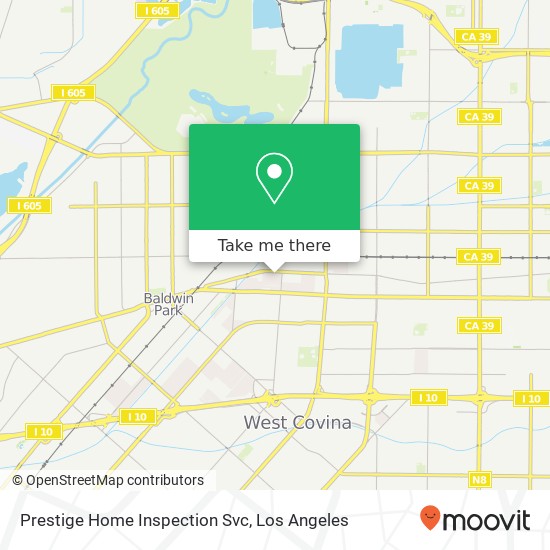 Prestige Home Inspection Svc map