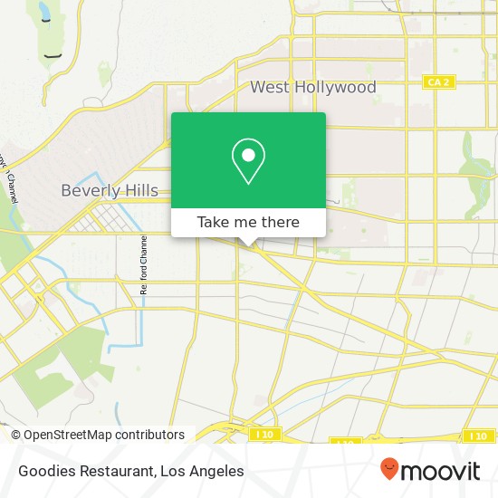 Goodies Restaurant map