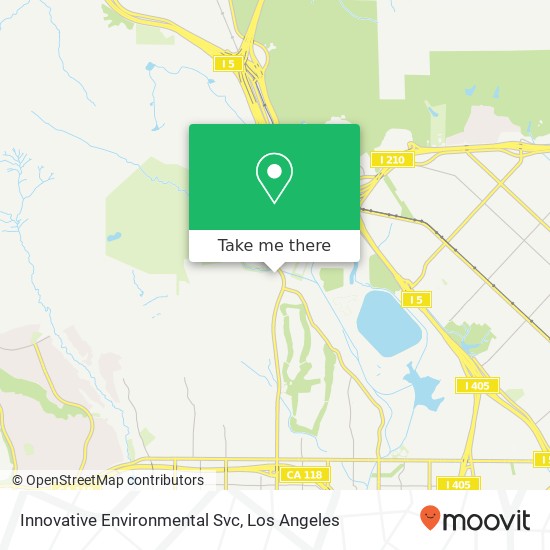 Innovative Environmental Svc map
