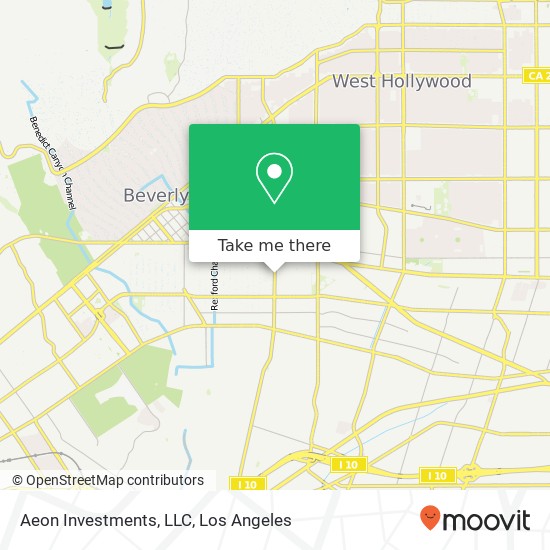 Mapa de Aeon Investments, LLC