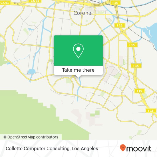 Collette Computer Consulting map