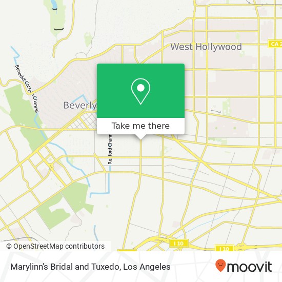 Mapa de Marylinn's Bridal and Tuxedo