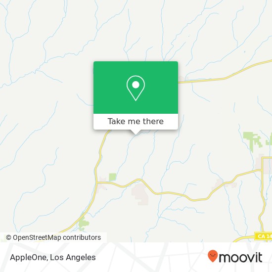 AppleOne map