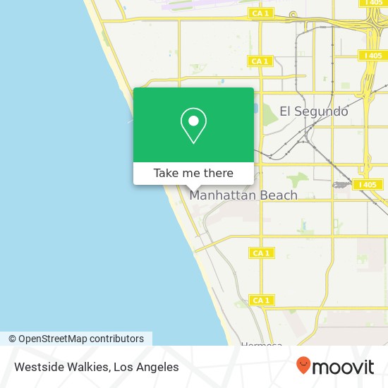 Westside Walkies map