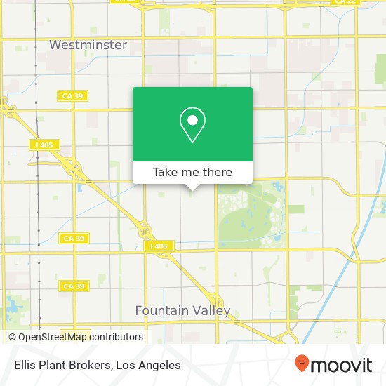 Ellis Plant Brokers map