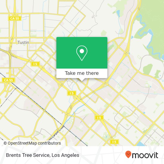 Brents Tree Service map