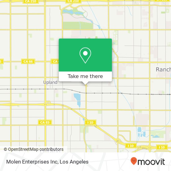 Molen Enterprises Inc map