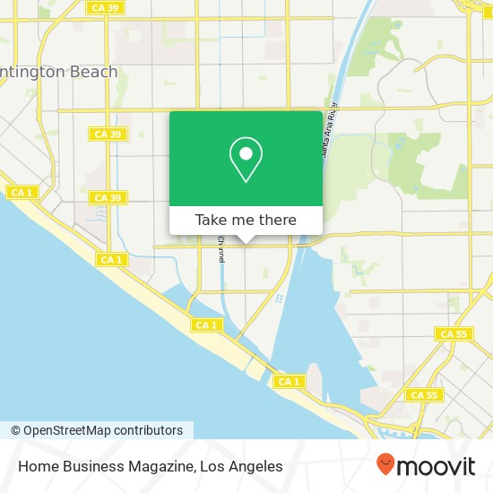 Home Business Magazine map