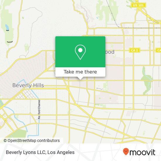 Mapa de Beverly Lyons LLC