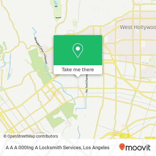 A A A 000Ing A Locksmith Services map