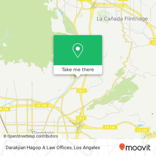 Darakjian Hagop A Law Offices map