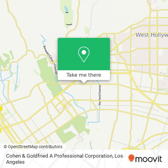 Mapa de Cohen & Goldfried A Professional Corporation