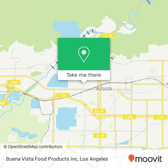 Buena Vista Food Products Inc map