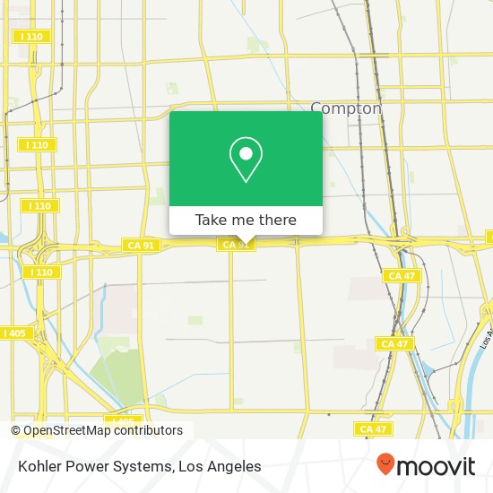 Kohler Power Systems map