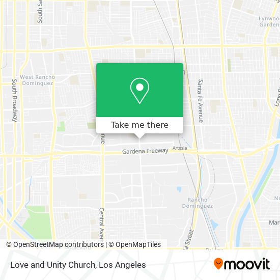 Love and Unity Church map