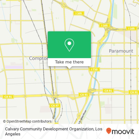 Mapa de Calvary Community Development Organization