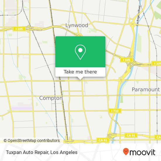 Mapa de Tuxpan Auto Repair