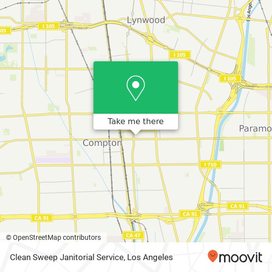 Clean Sweep Janitorial Service map