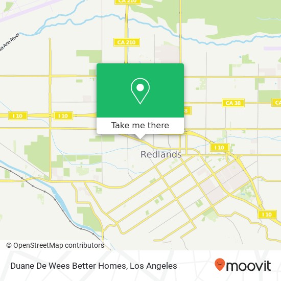 Mapa de Duane De Wees Better Homes