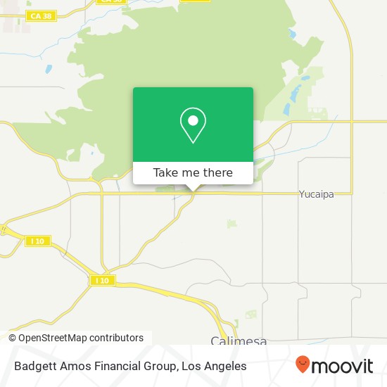 Badgett Amos Financial Group map