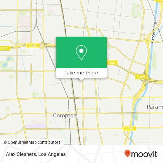 Alex Cleaners map