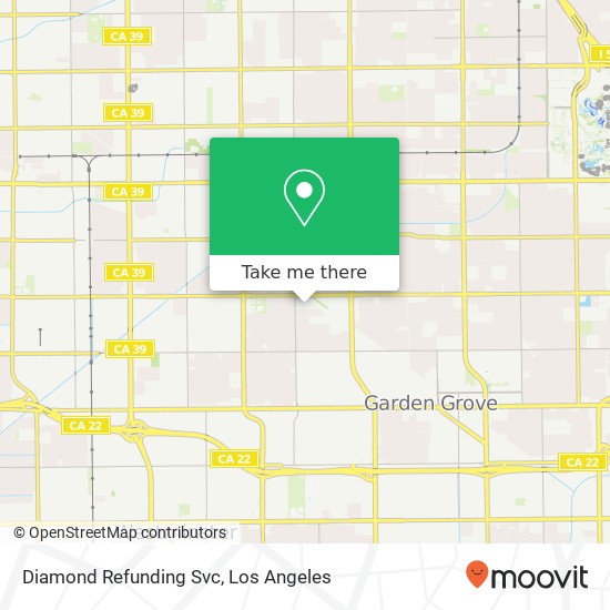 Diamond Refunding Svc map