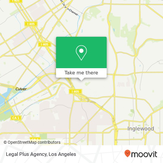 Legal Plus Agency map