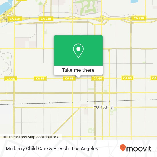 Mulberry Child Care & Preschl map