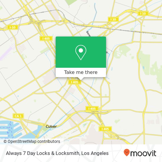 Always 7 Day Locks & Locksmith map