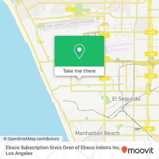 Mapa de Ebsco Subscription Srvcs Dvsn of Ebsco Indstrs Inc