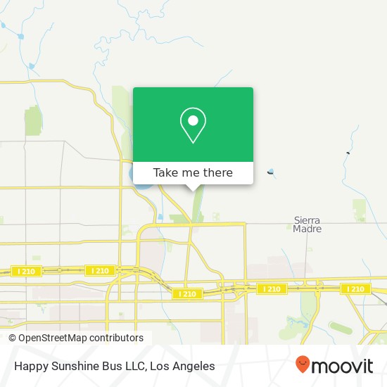 Happy Sunshine Bus LLC map